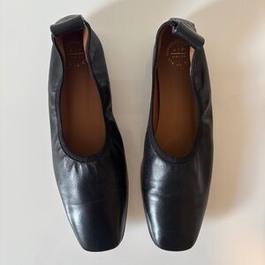 ATP Atelier Black Ballet Flats (IT 39)